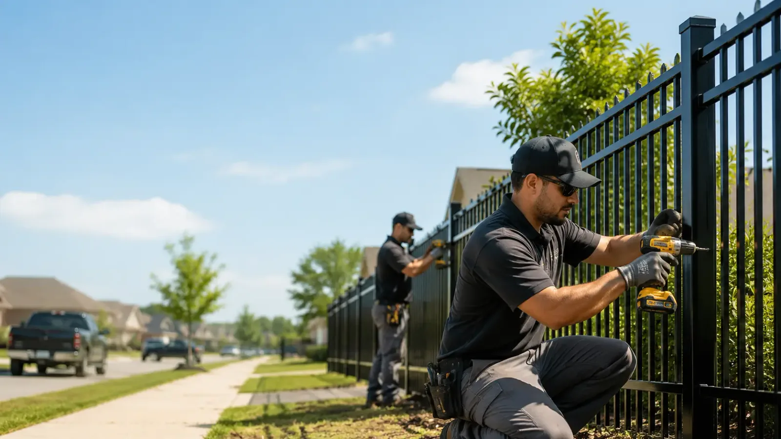 Metal Fence Installation in Milton, IL
